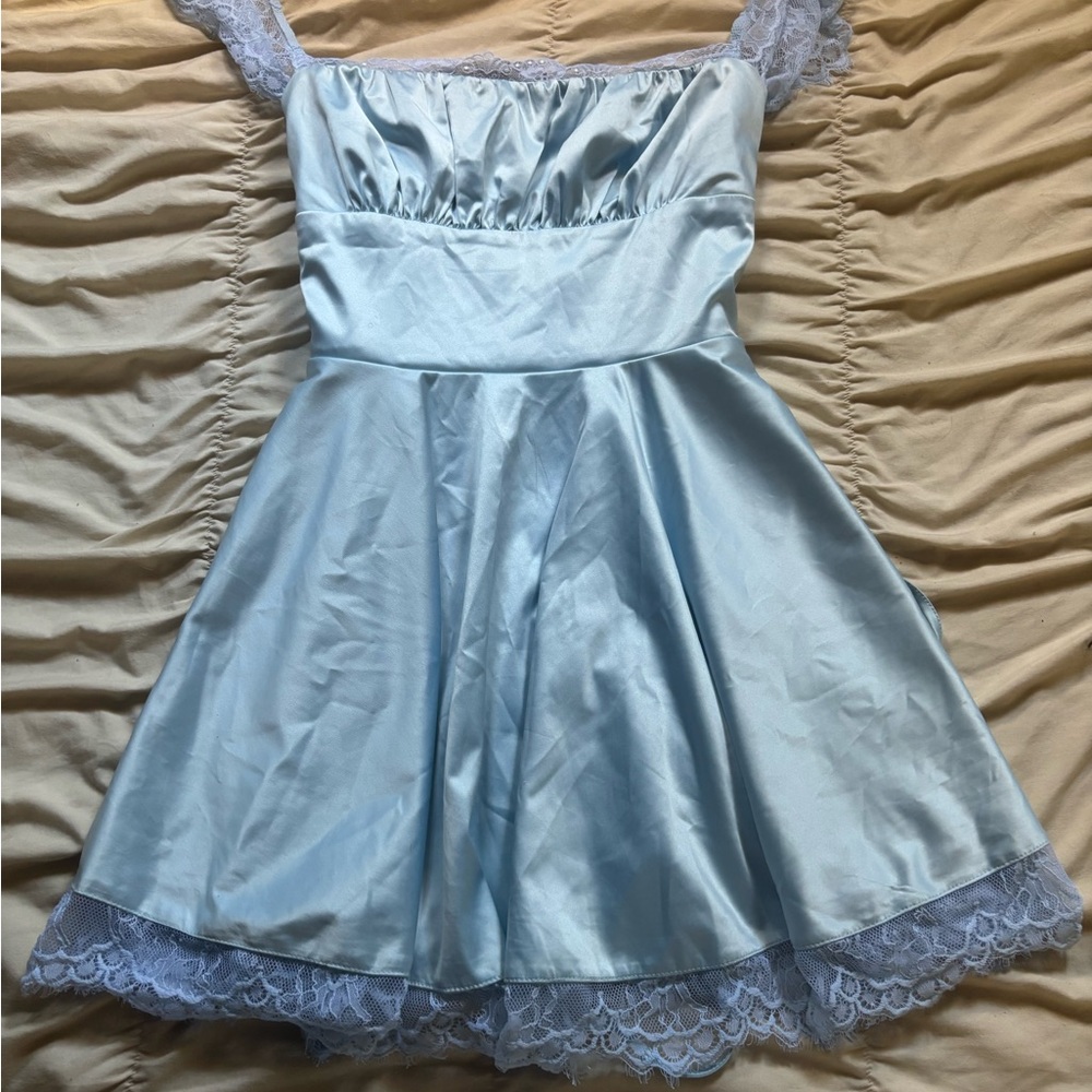 Elegant Blue Kids Dress